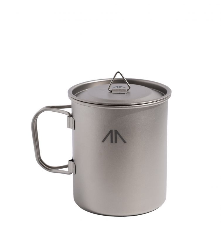 Кружка GORAA Titanium с крышкой 0.45L